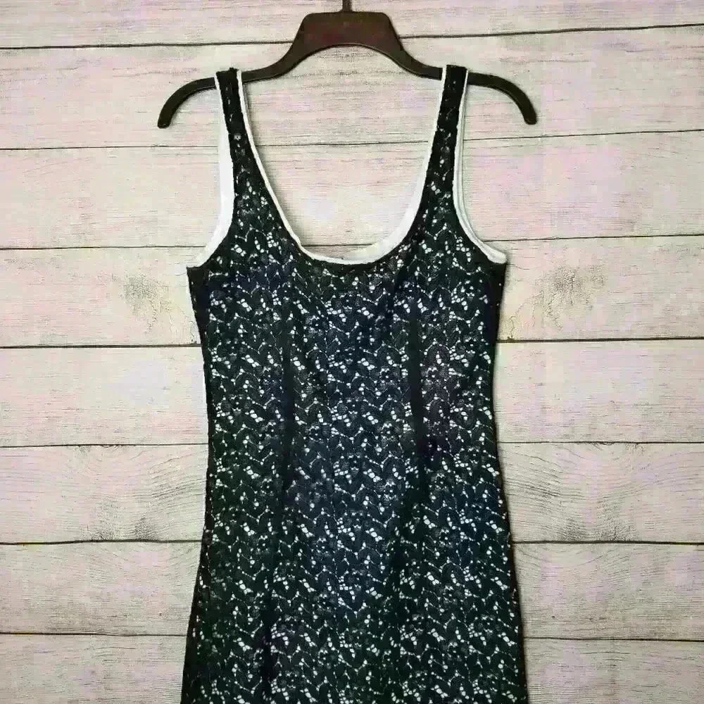 BB Dakota Black Lace Dress - Size 6 - Picture 5 of 12